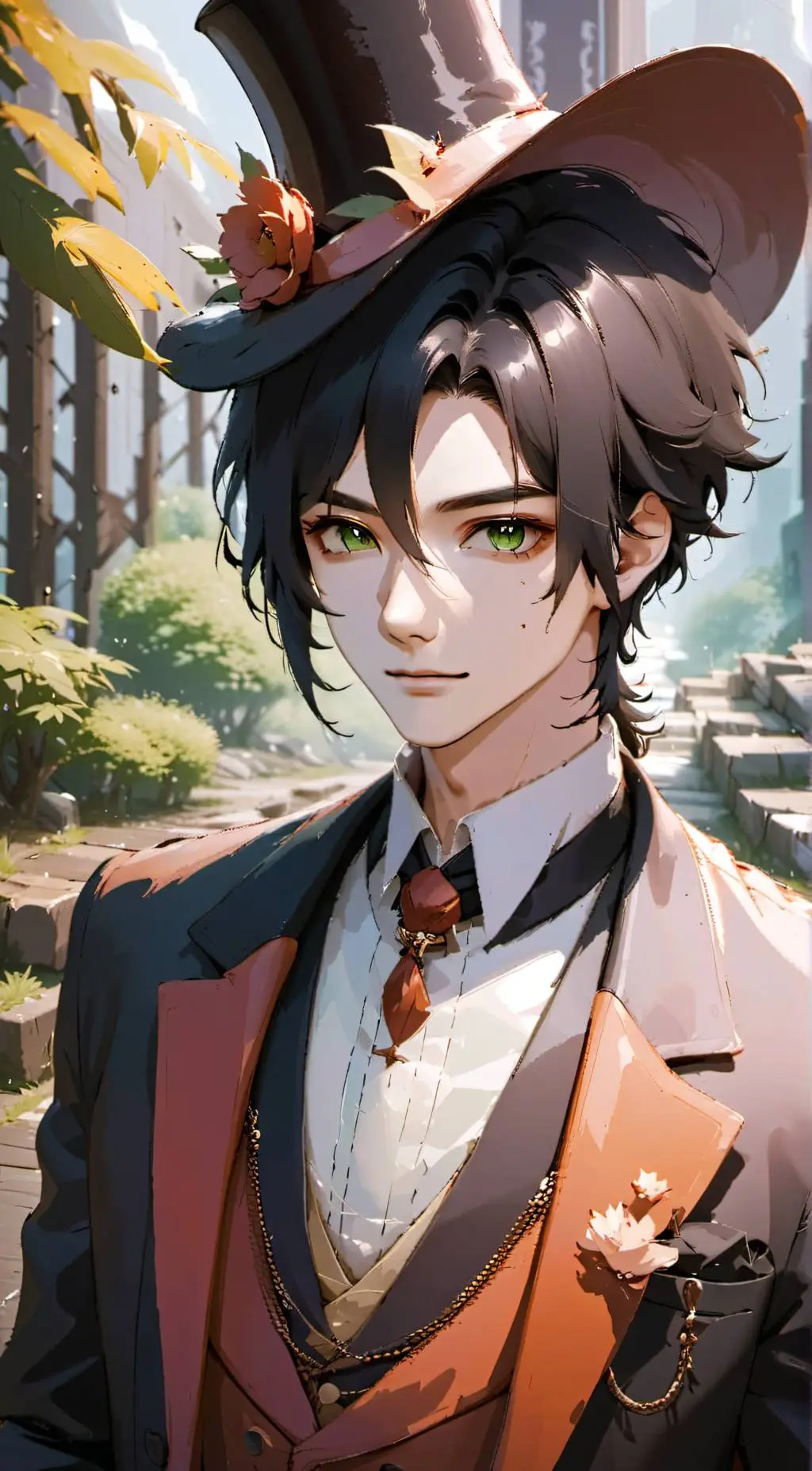 ai character: RenField  background