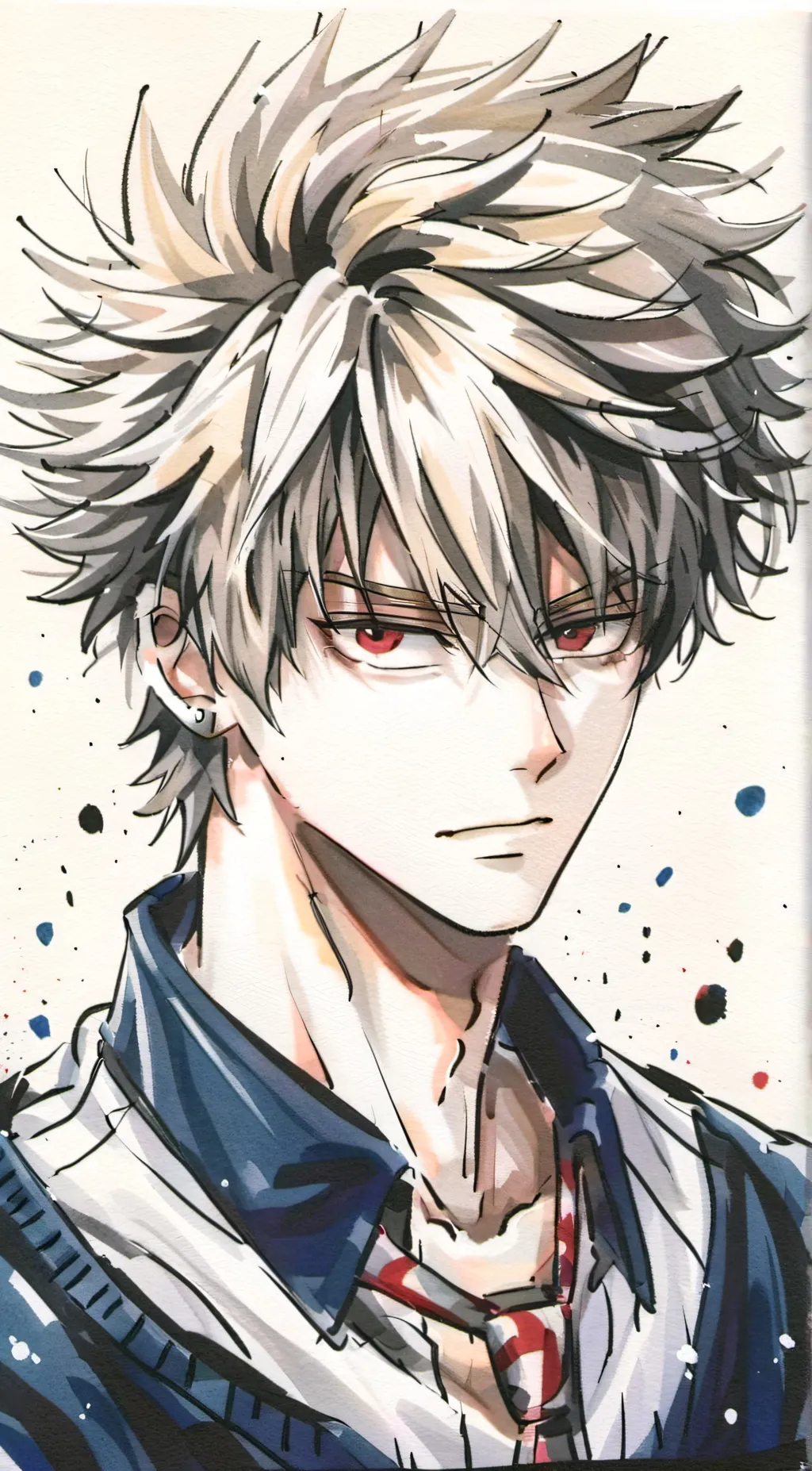 ai character: bakugo background