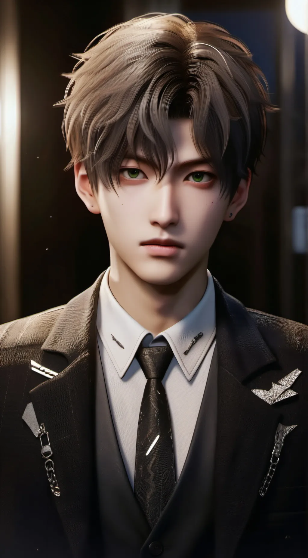 ai character: Bang chan background