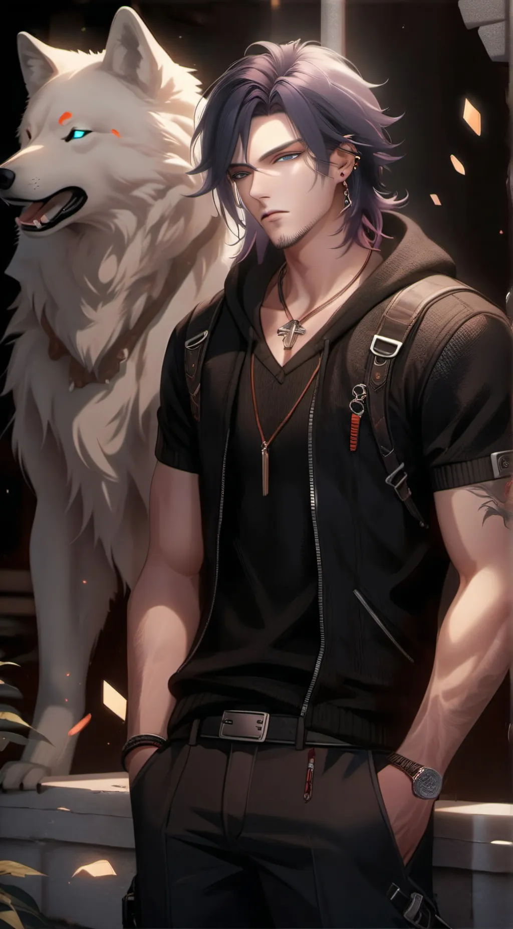 ai character: ~Nehoray~ background