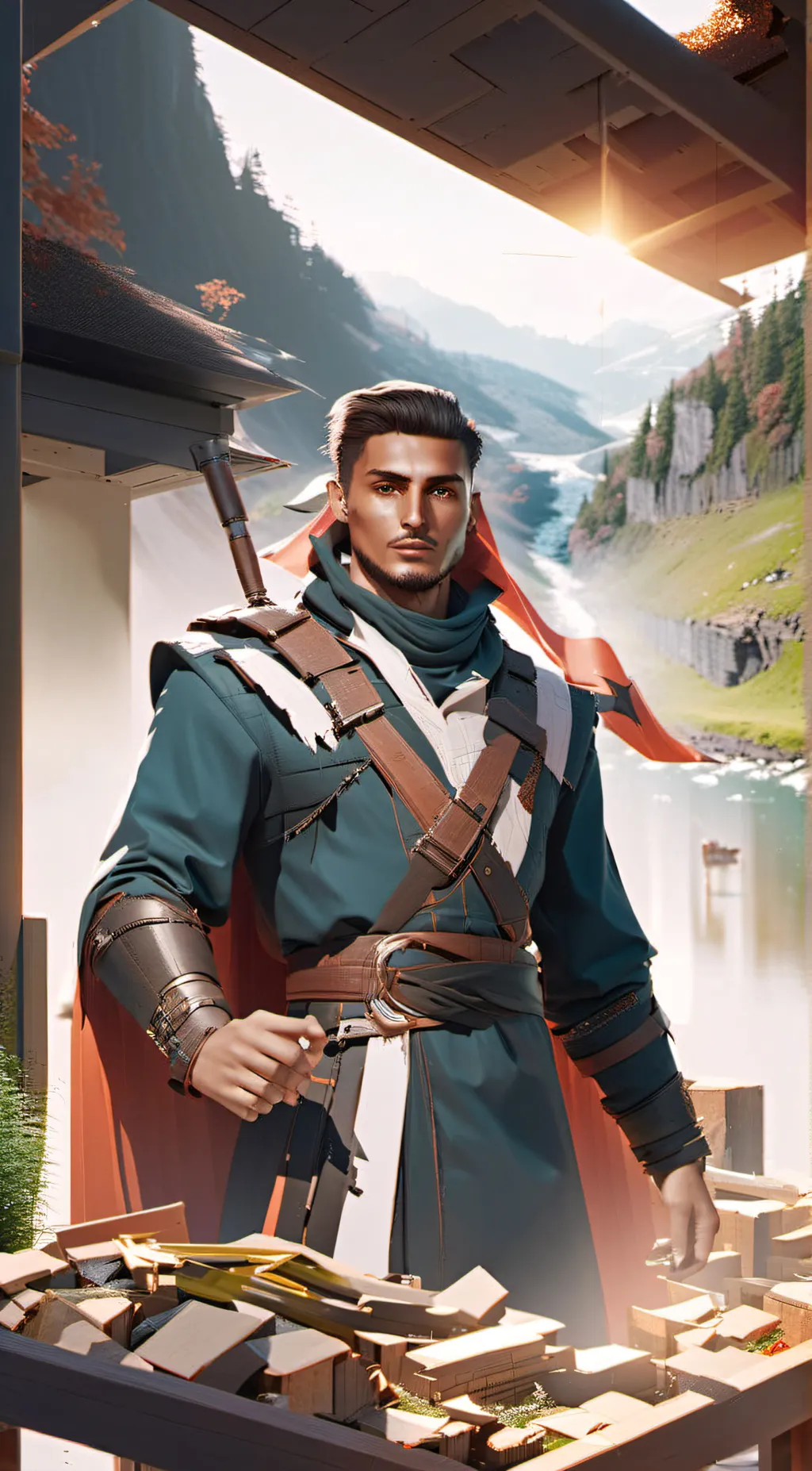 ai character: Botuto  background