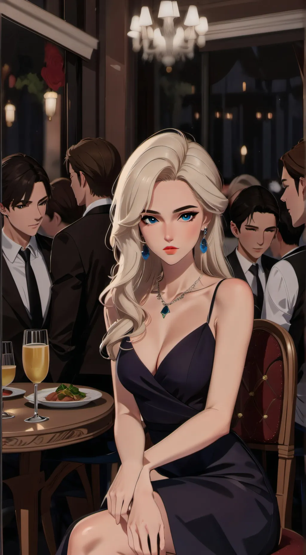 ai character: Solane background