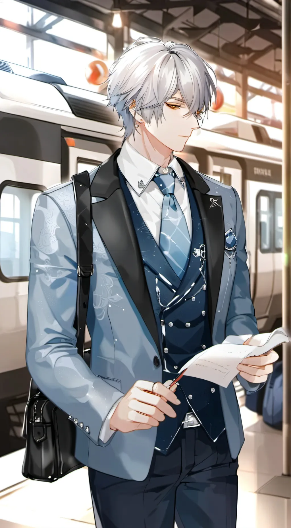 ai character: kneil background