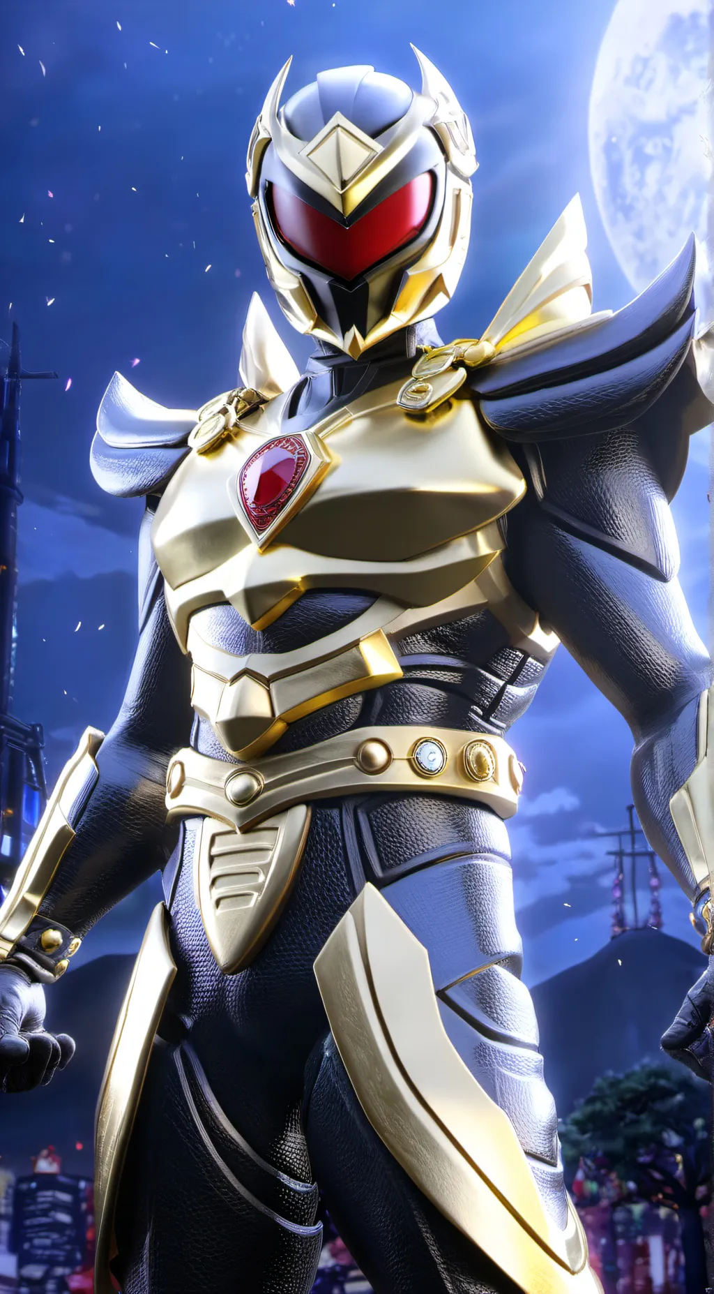 ai character: Ohma Zi-O background