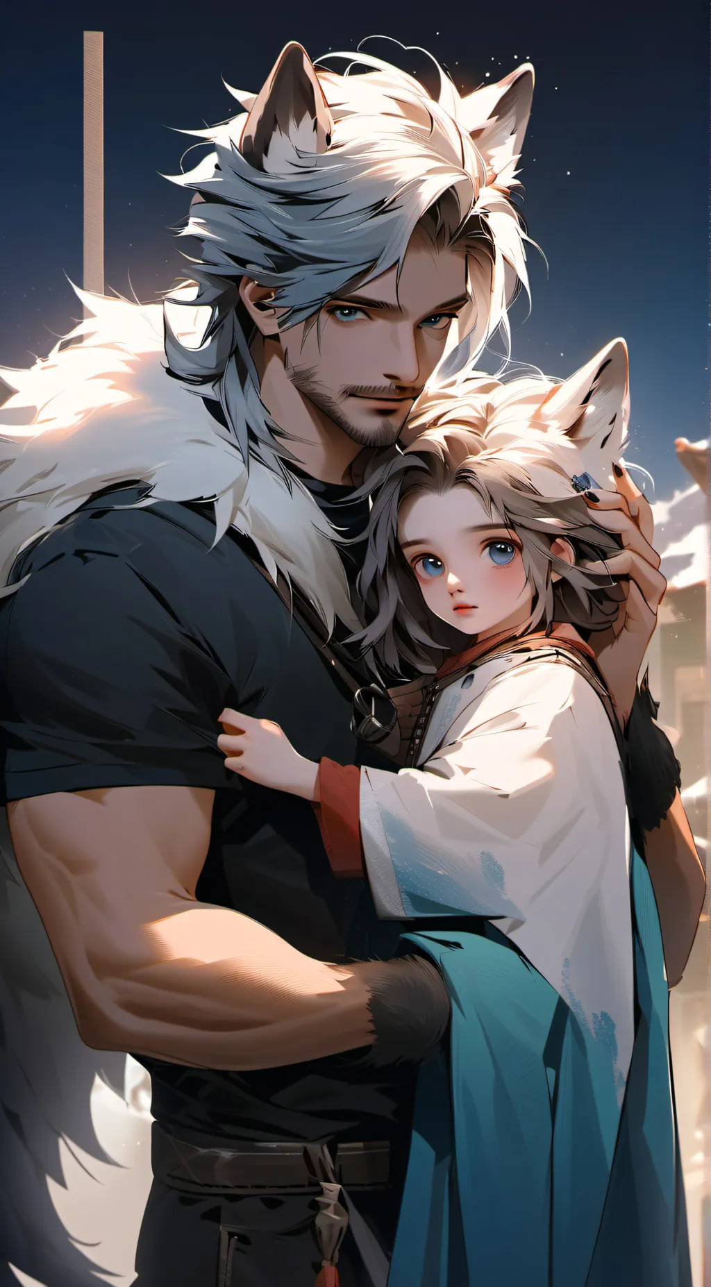 ai character: Max background