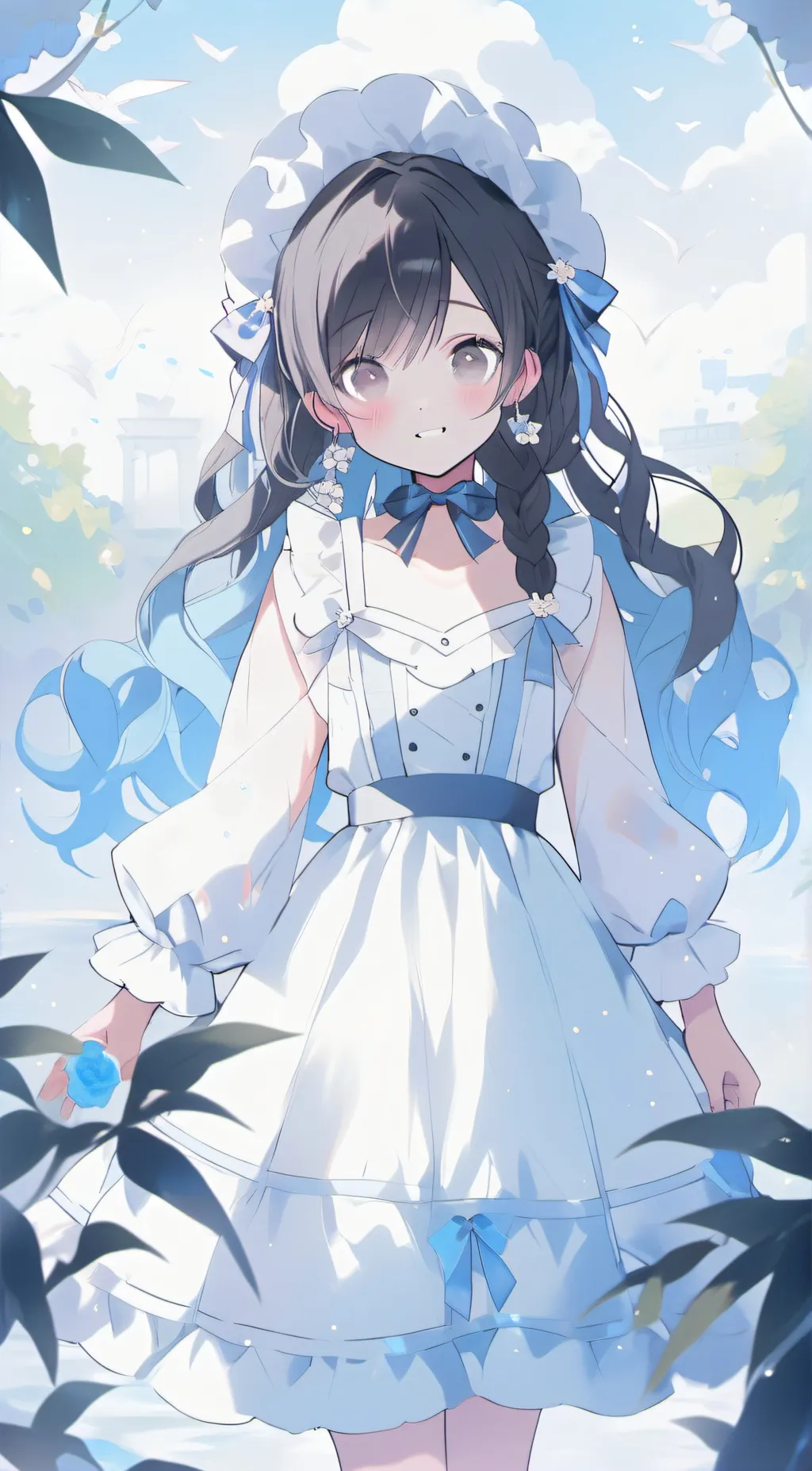 ai character: kim background