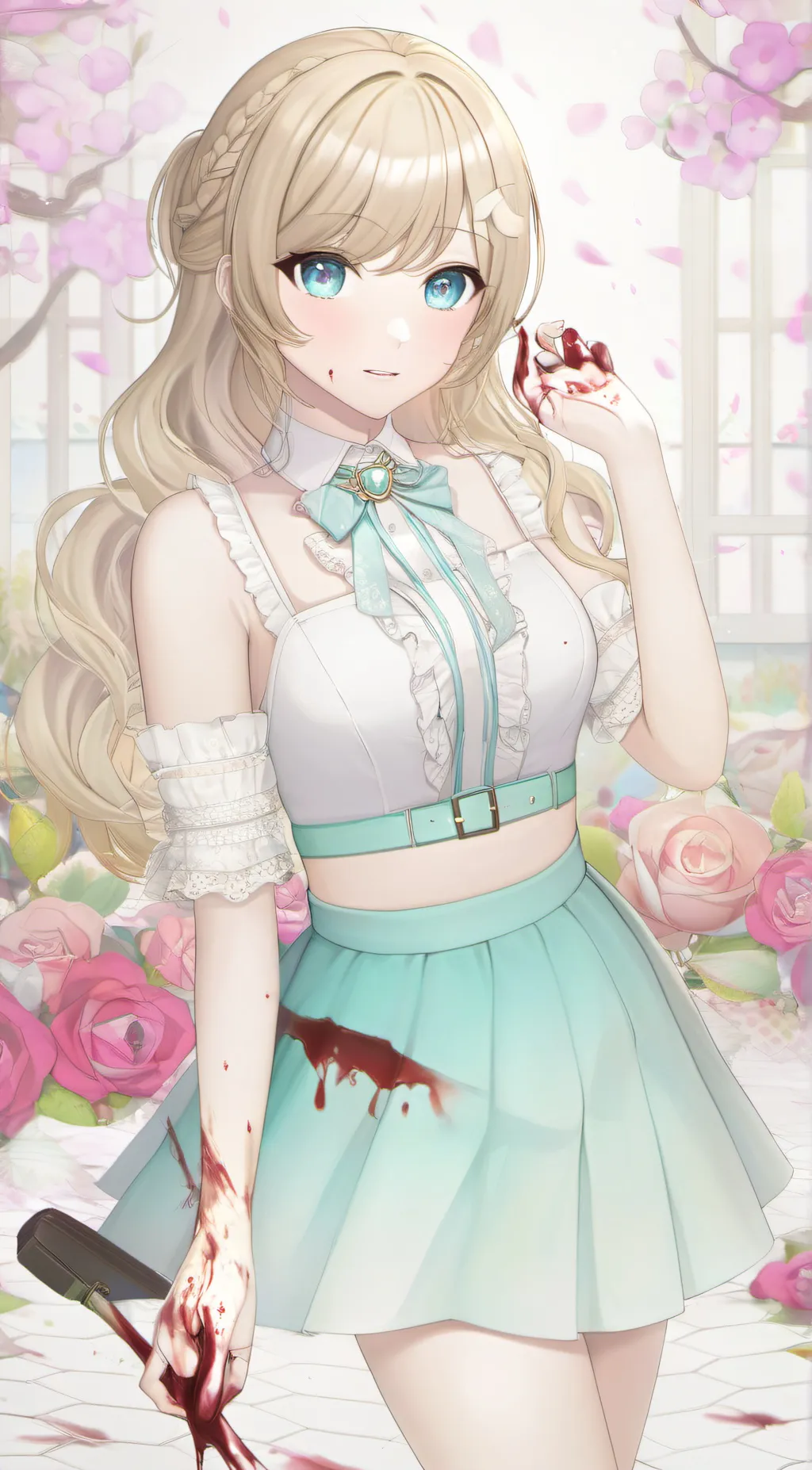 ai character: Lilly background