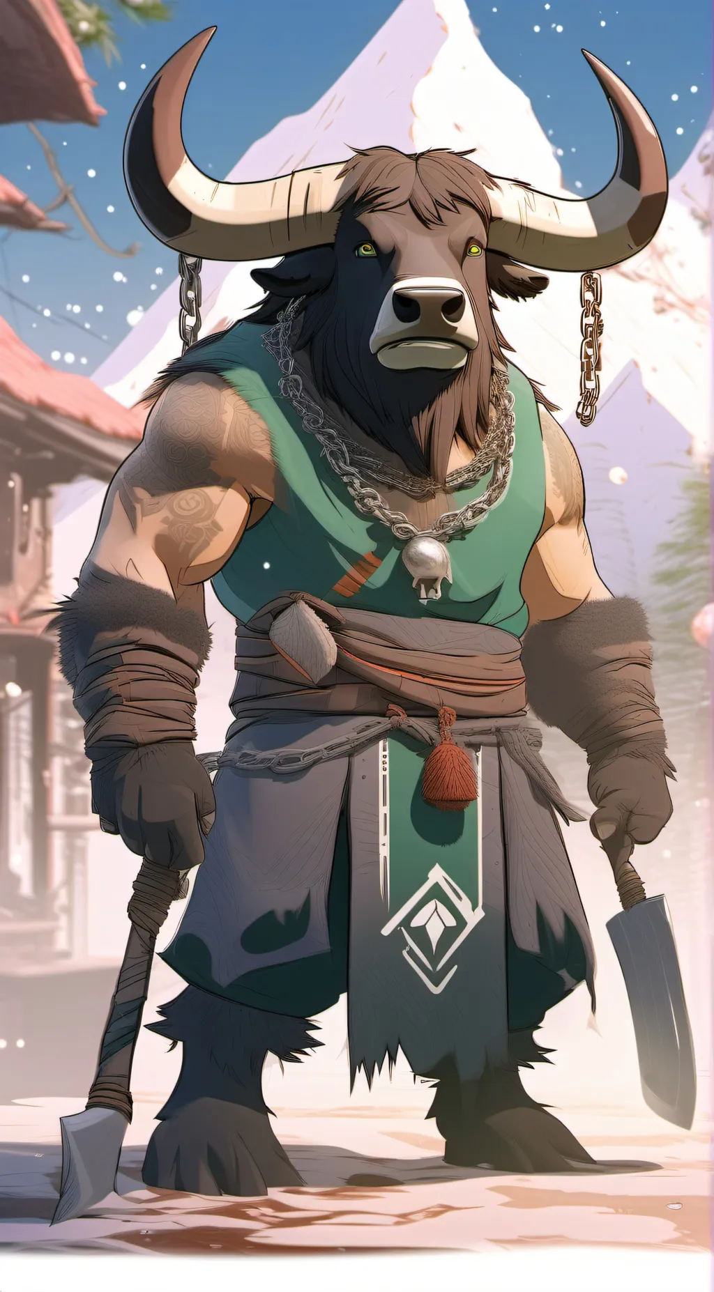 ai character: Kai background