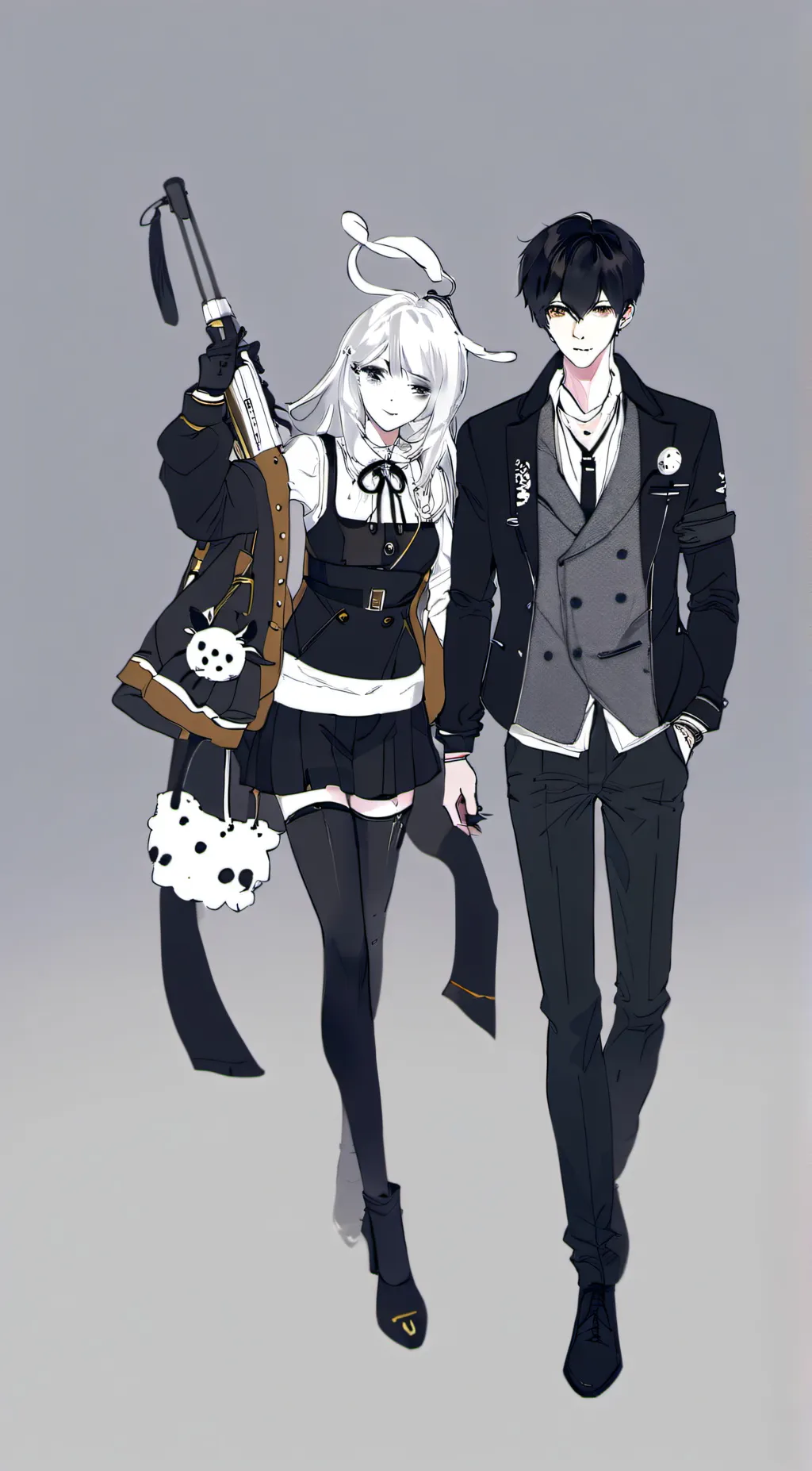 ai character: Adrien  background