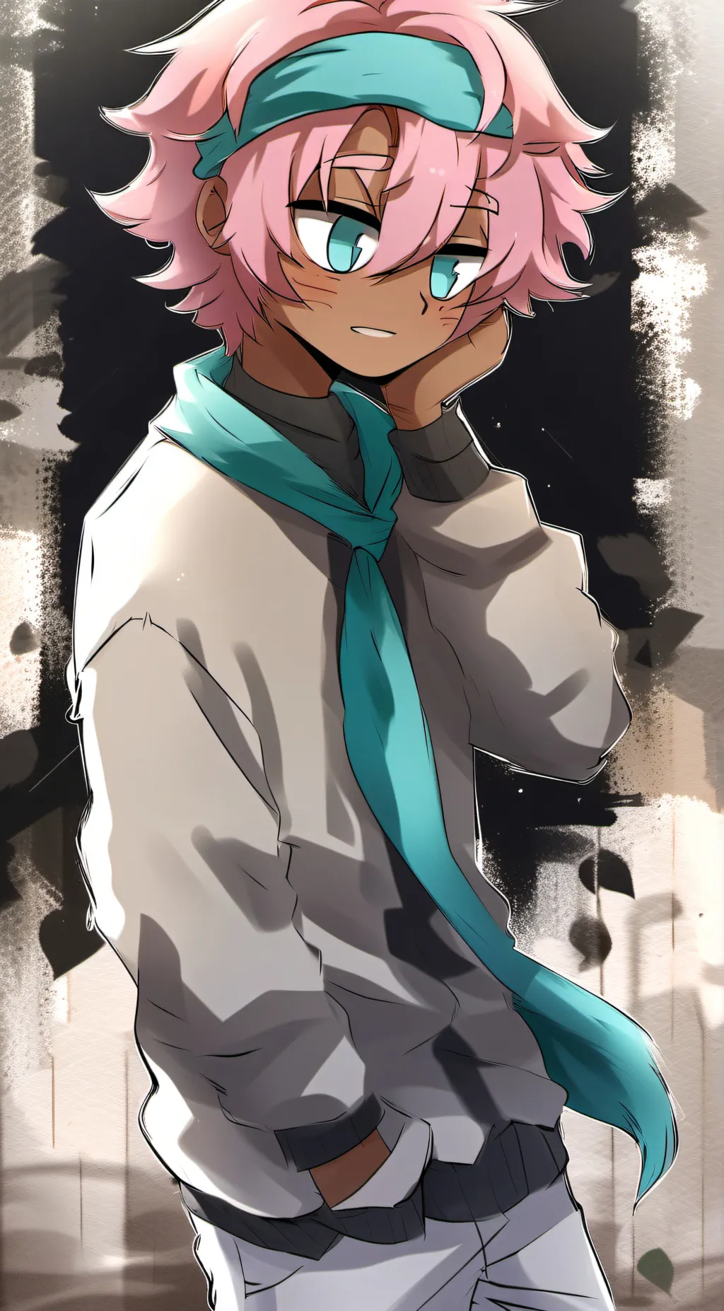 ai character: Saturn background