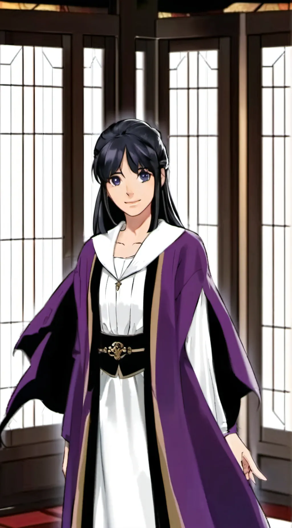 ai character: Maya Fey (Master) background