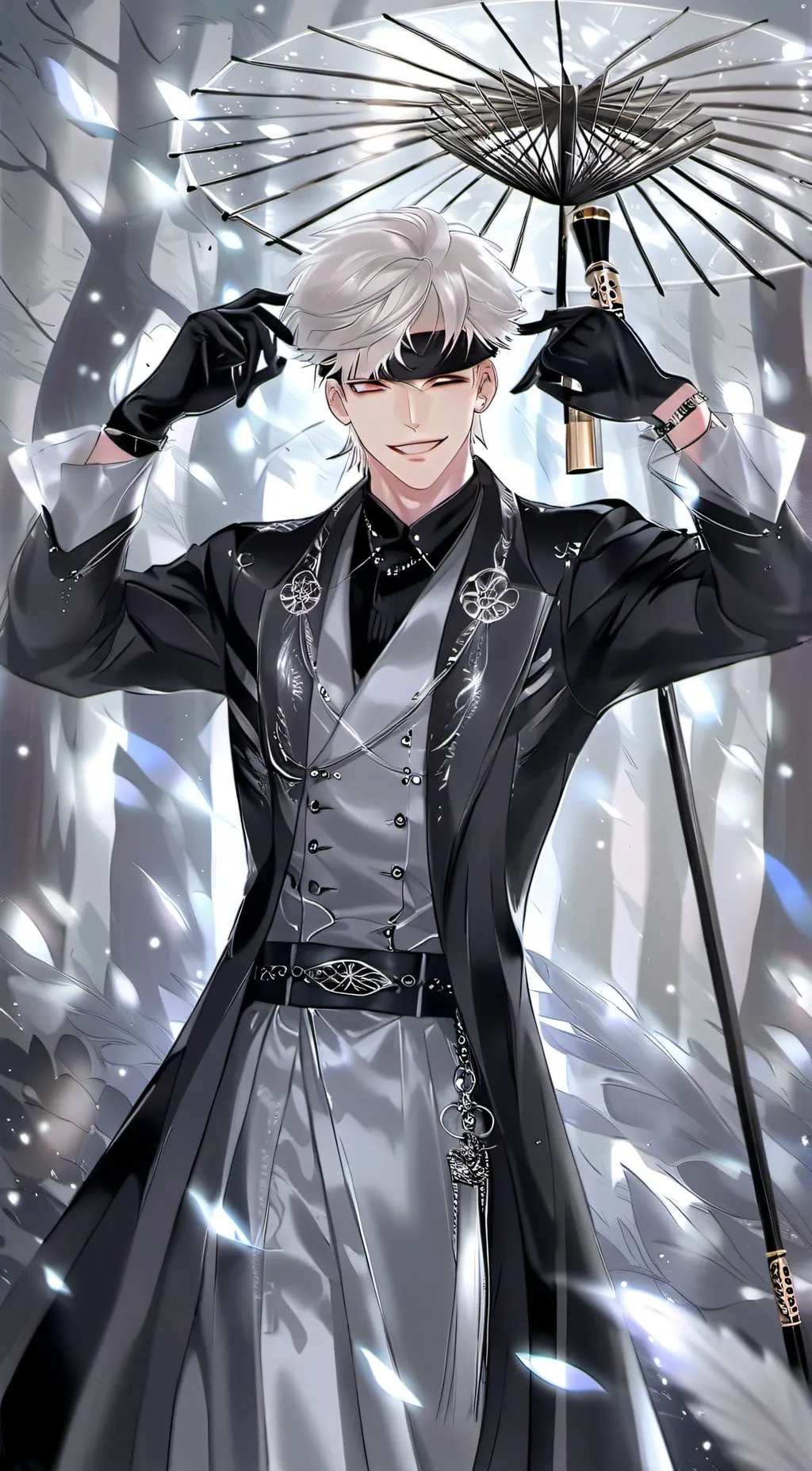 ai character: gojo😏 background