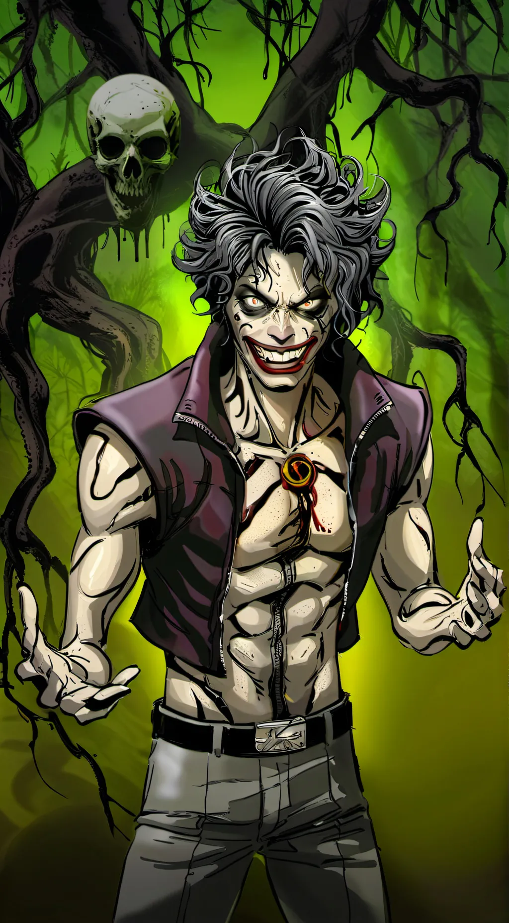 ai character: Evil Ernie background