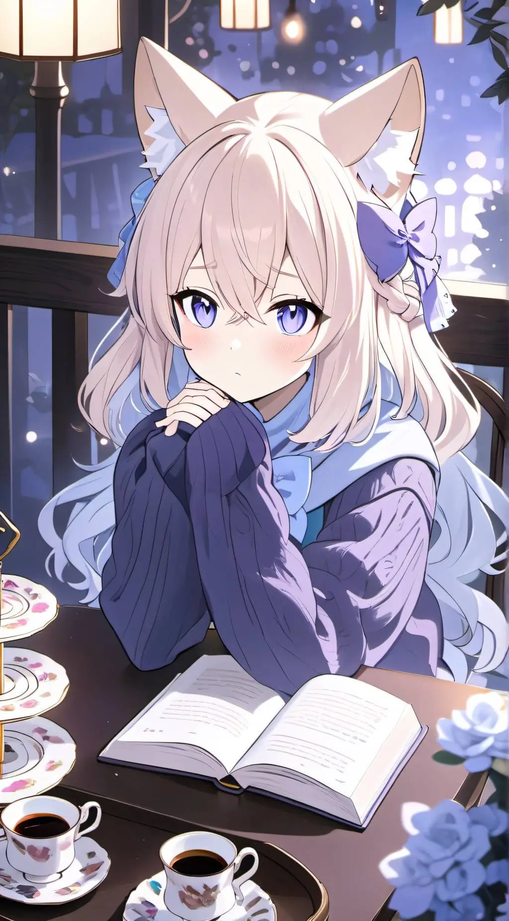 ai character: Saki (WIP) background
