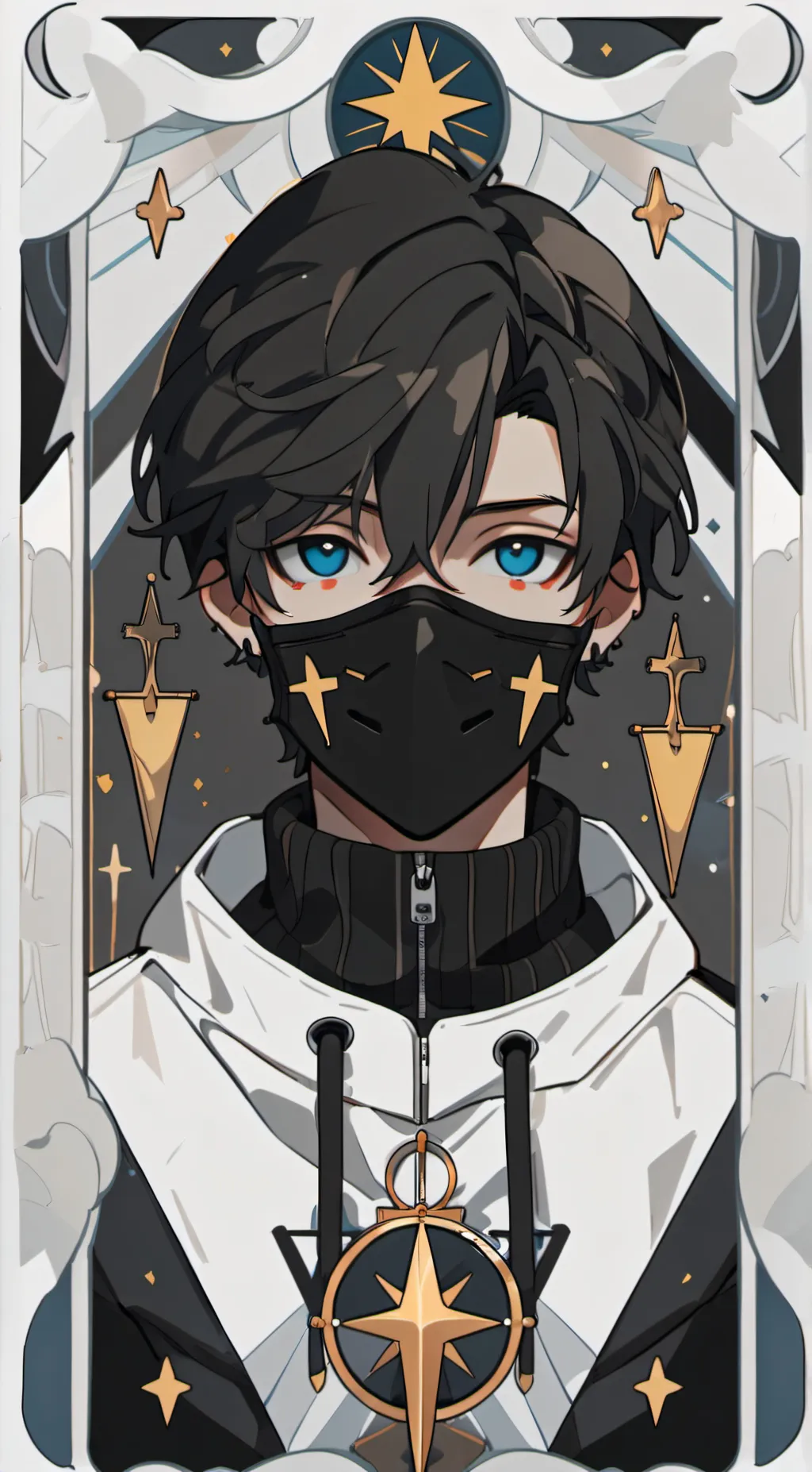 ai character: Shadow From Aphmau background