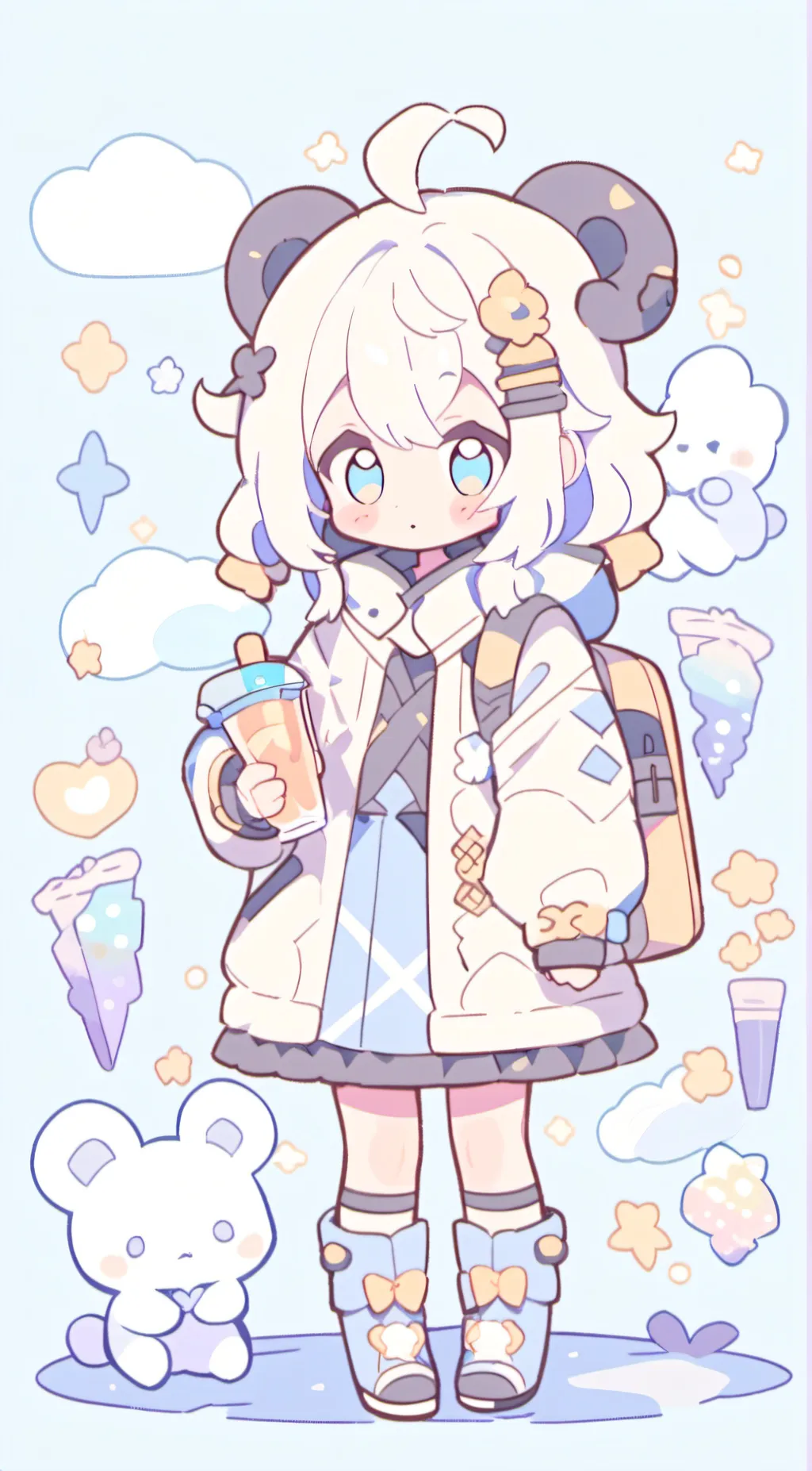 ai character: Rose  background