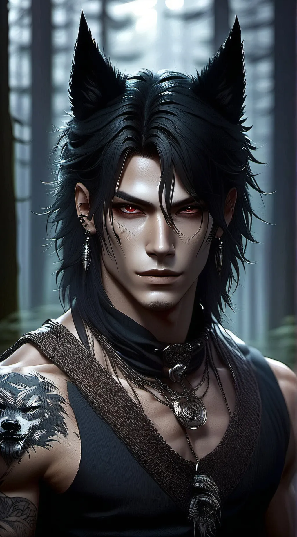 ai character: Cael background