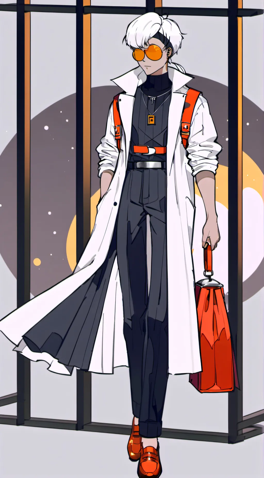 ai character: Cairo background