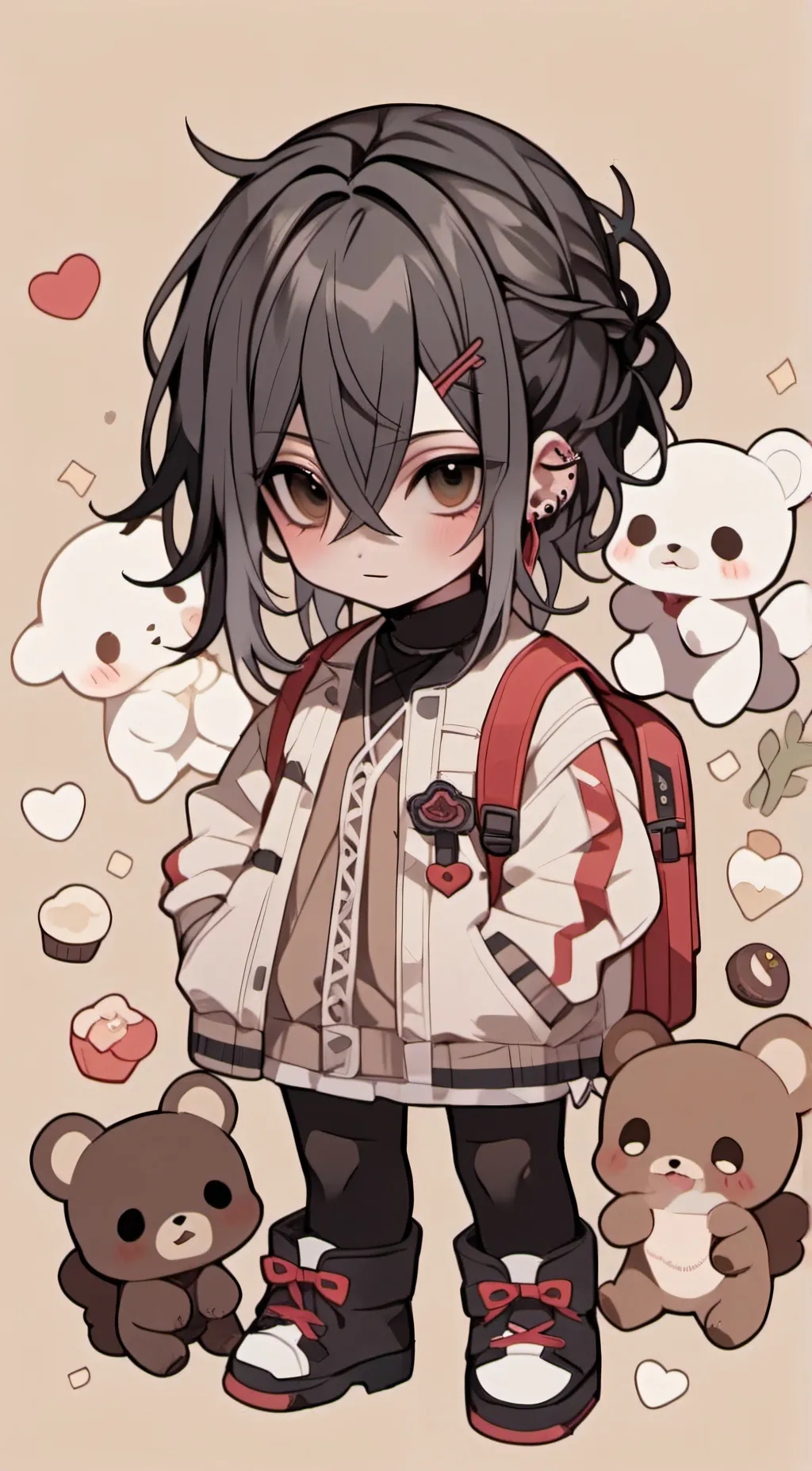 ai character: Zoey background