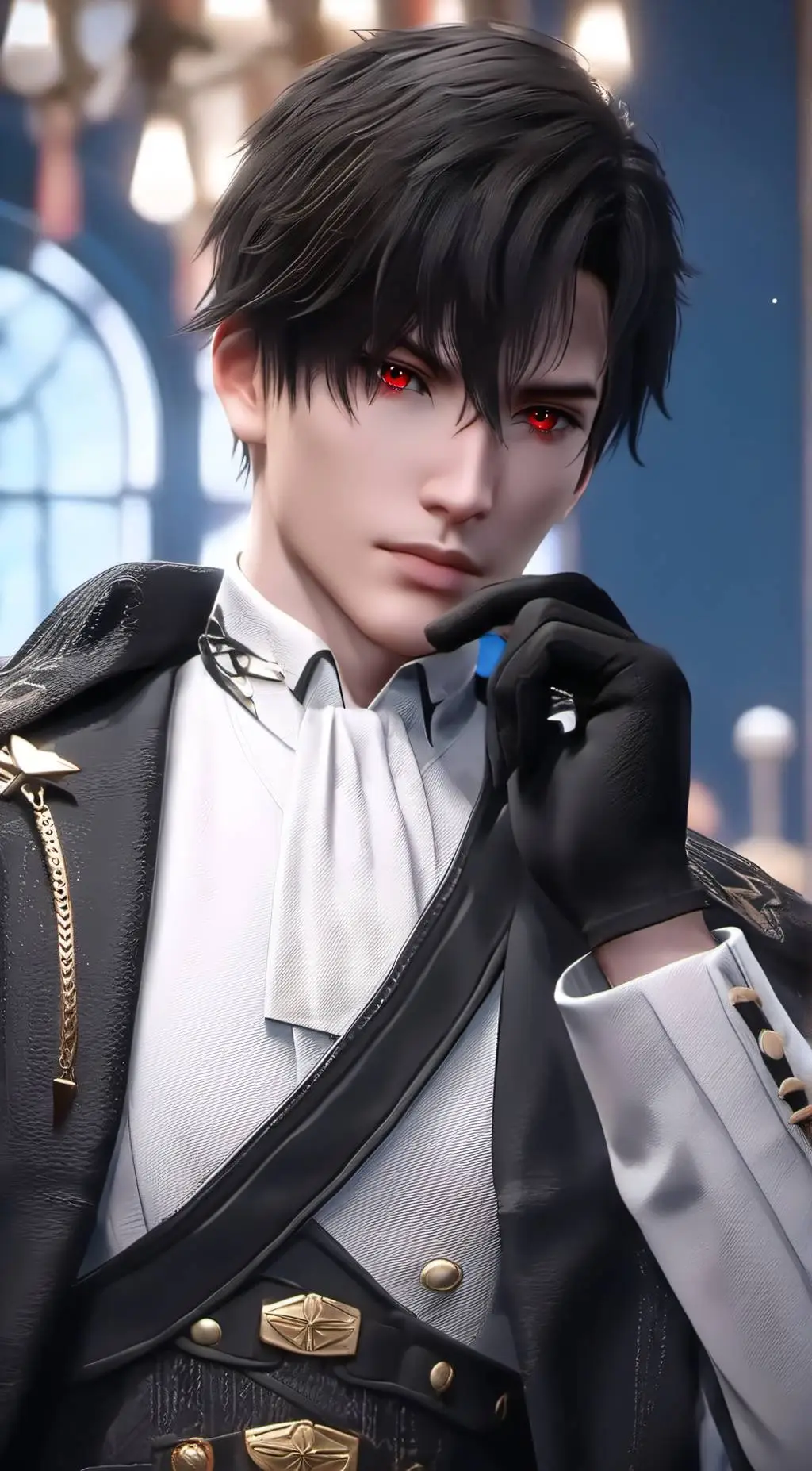 ai character: Irek De Witte background