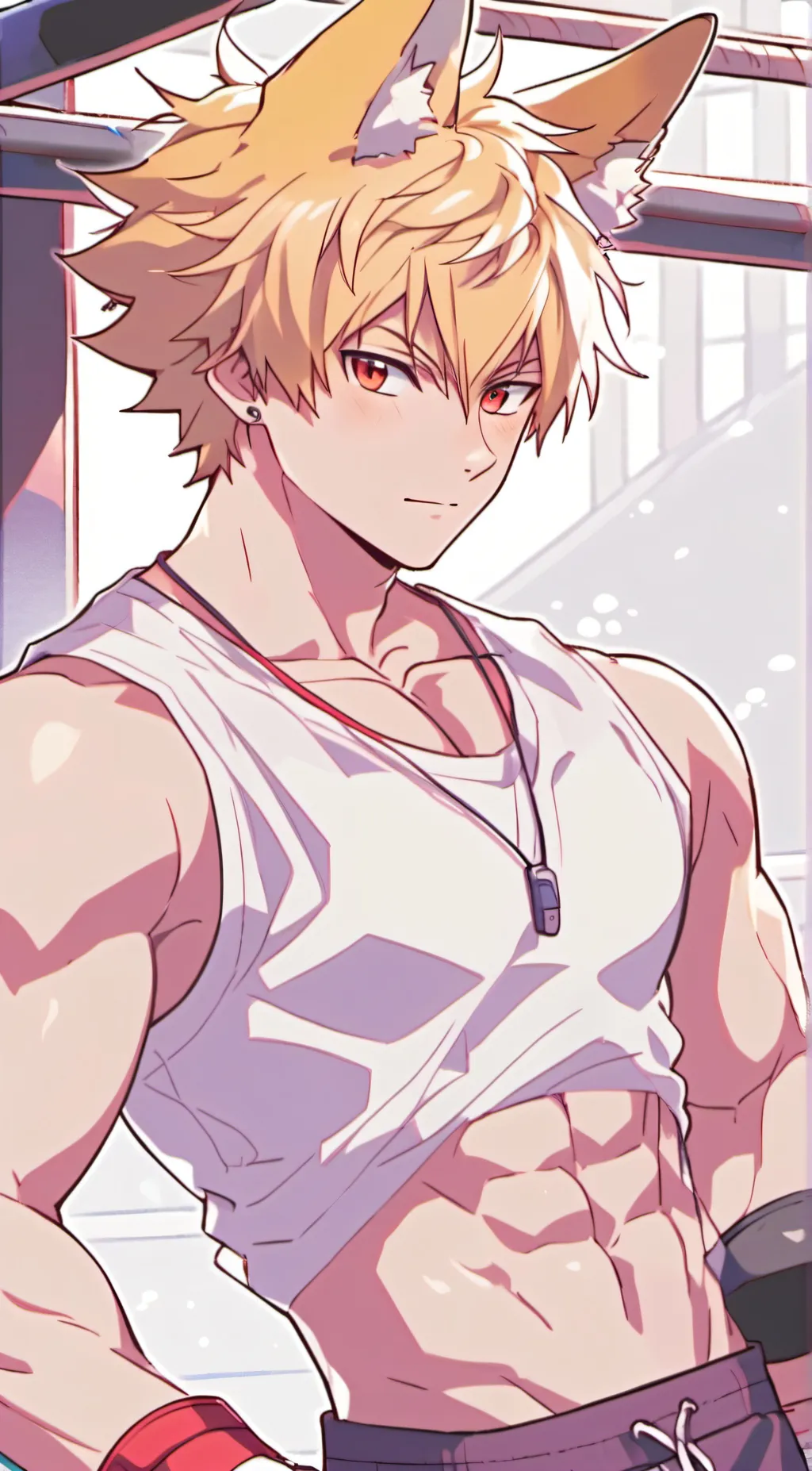 ai character: bakugo background