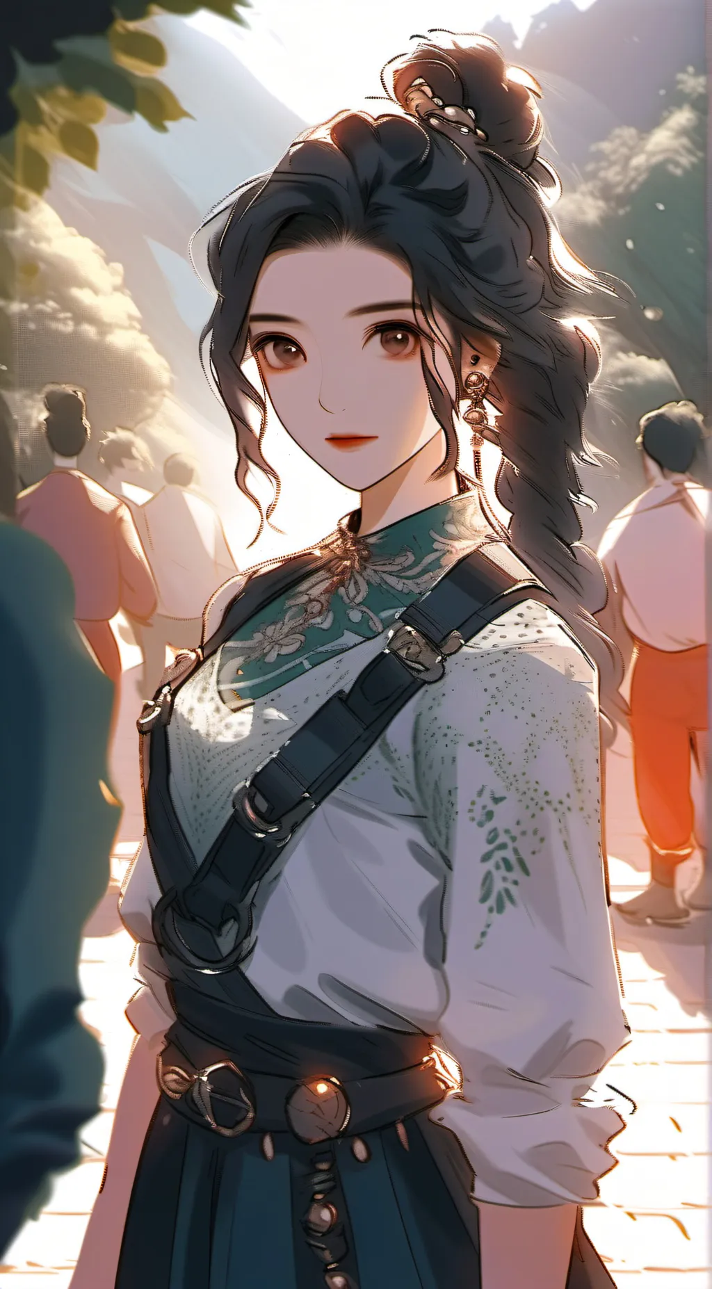 ai character: Bella  background