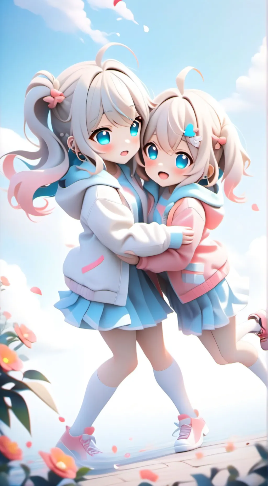 ai character: ♡Masha & Rasha♡ background
