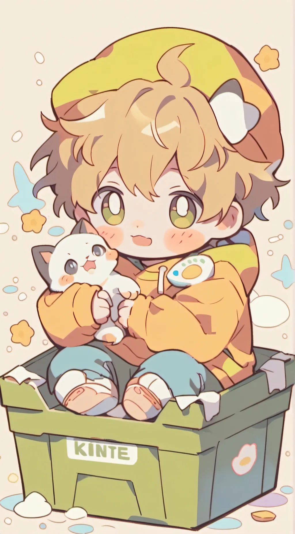 ai character: Asher and Hale background