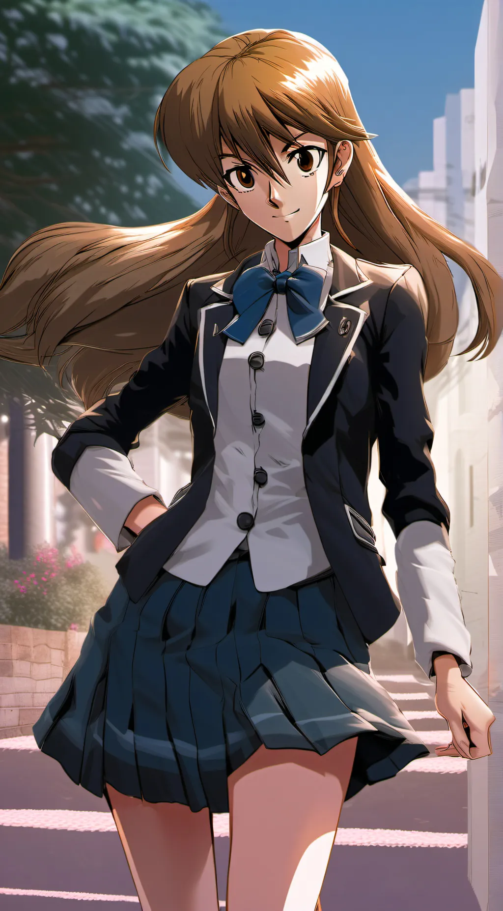 ai character: Alexis Rhodes background