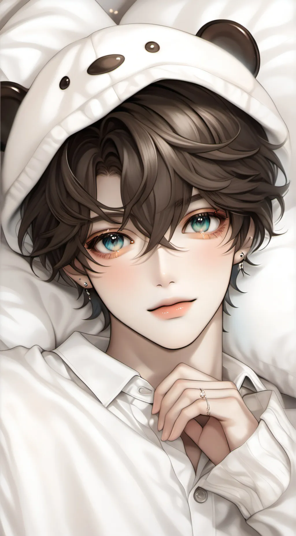 ai character: Boy  background