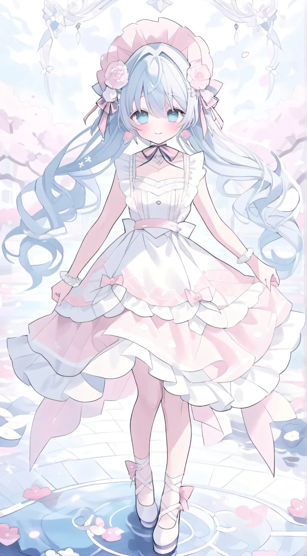 ai character: cutie background