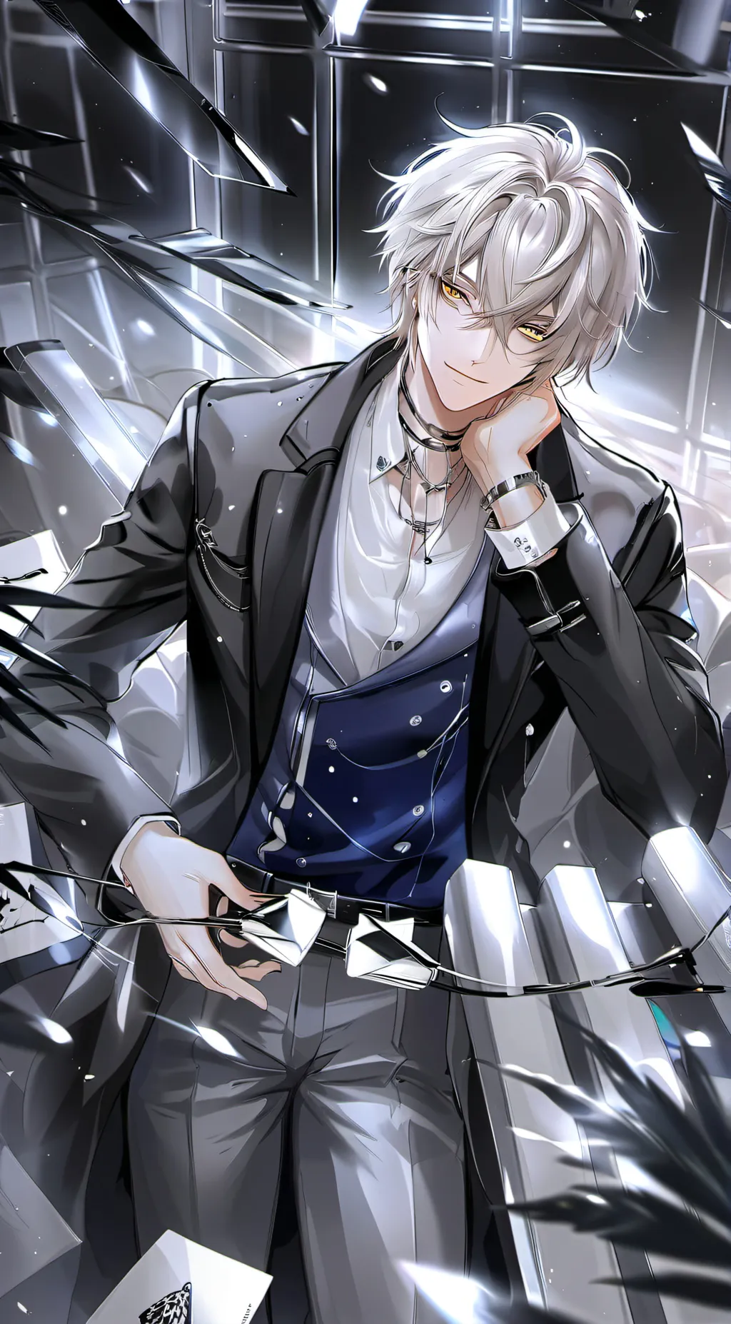 ai character: shizu background