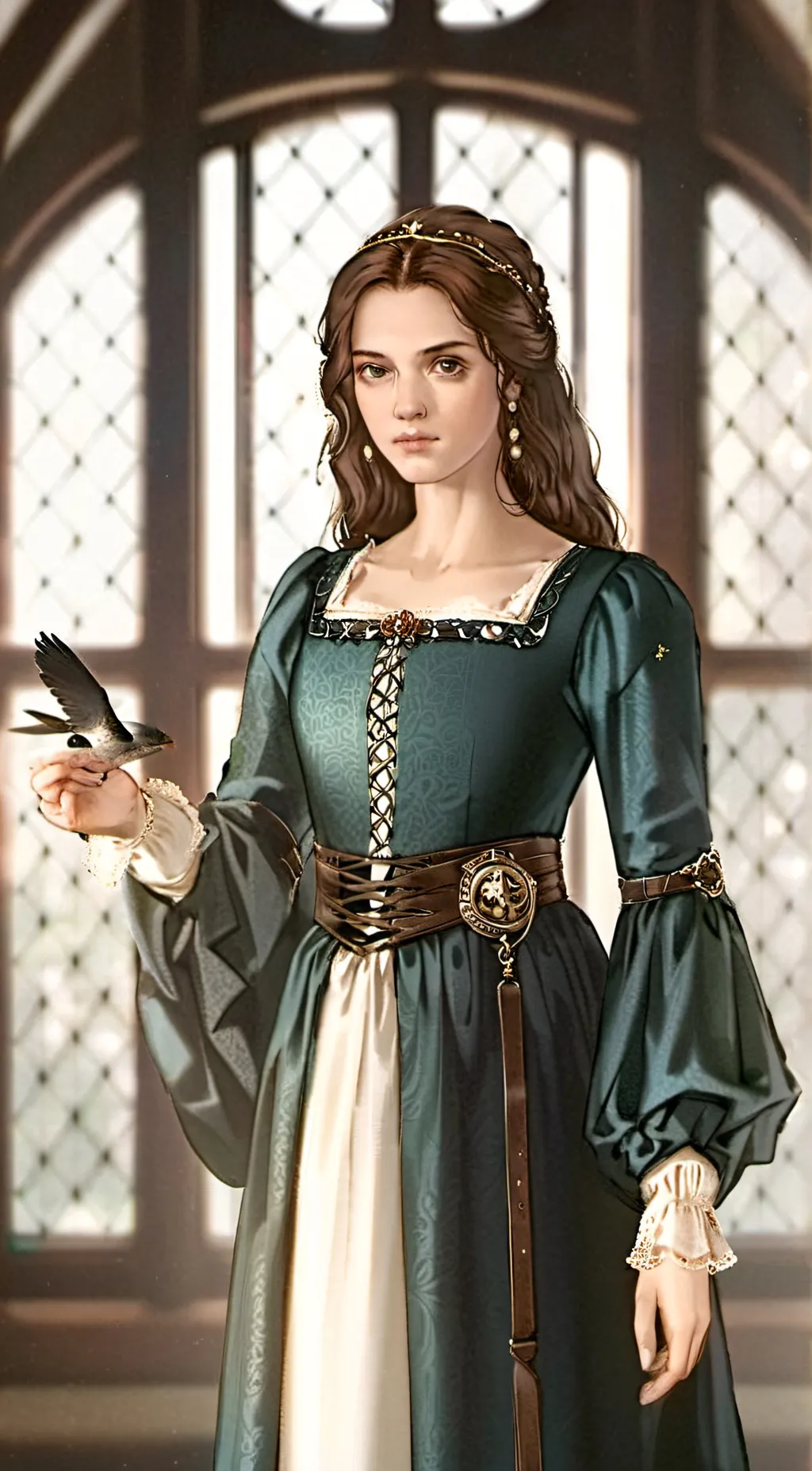 ai character: Alicent Hightower background