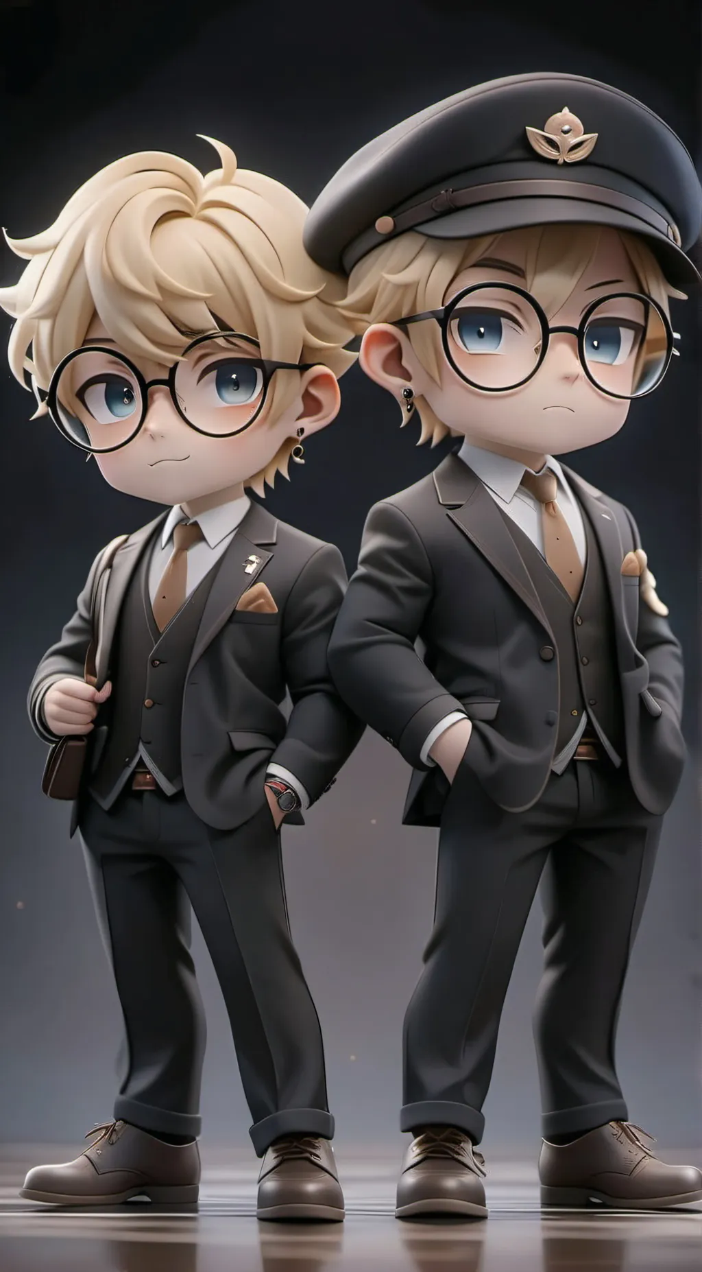 ai character: Hiroama & Kazutara background