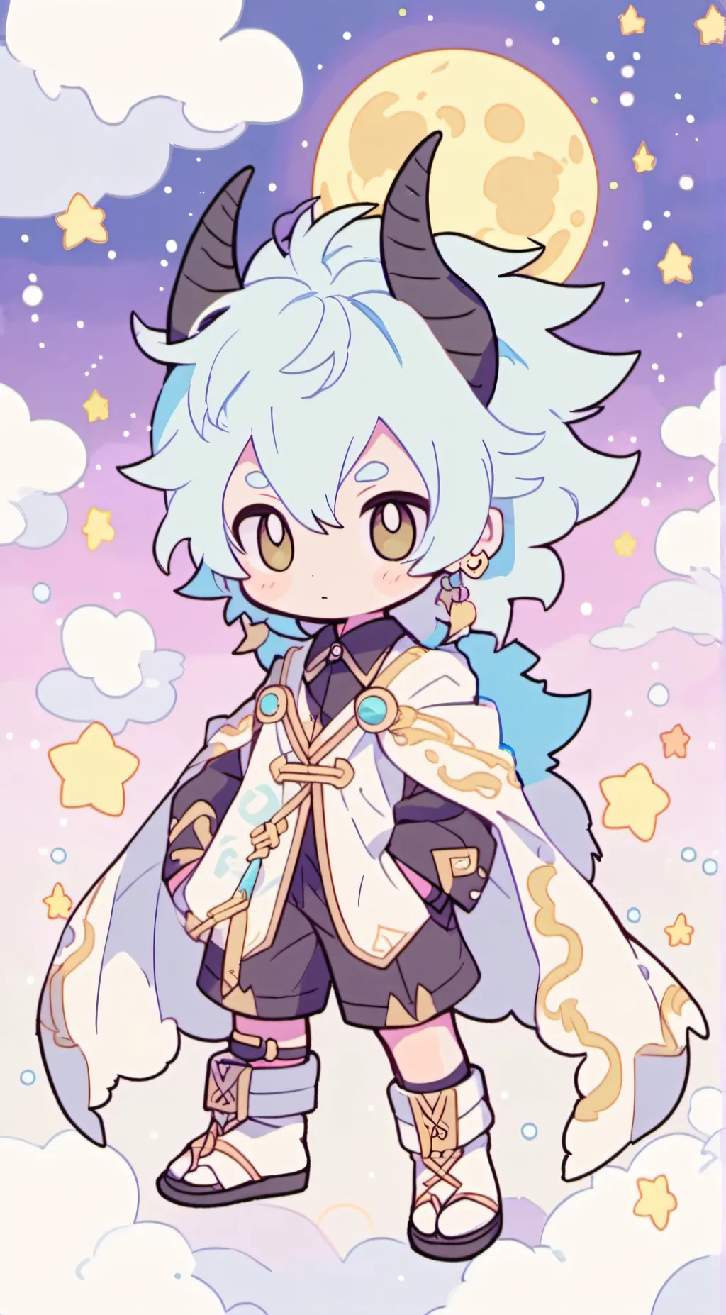ai character: Apollo background