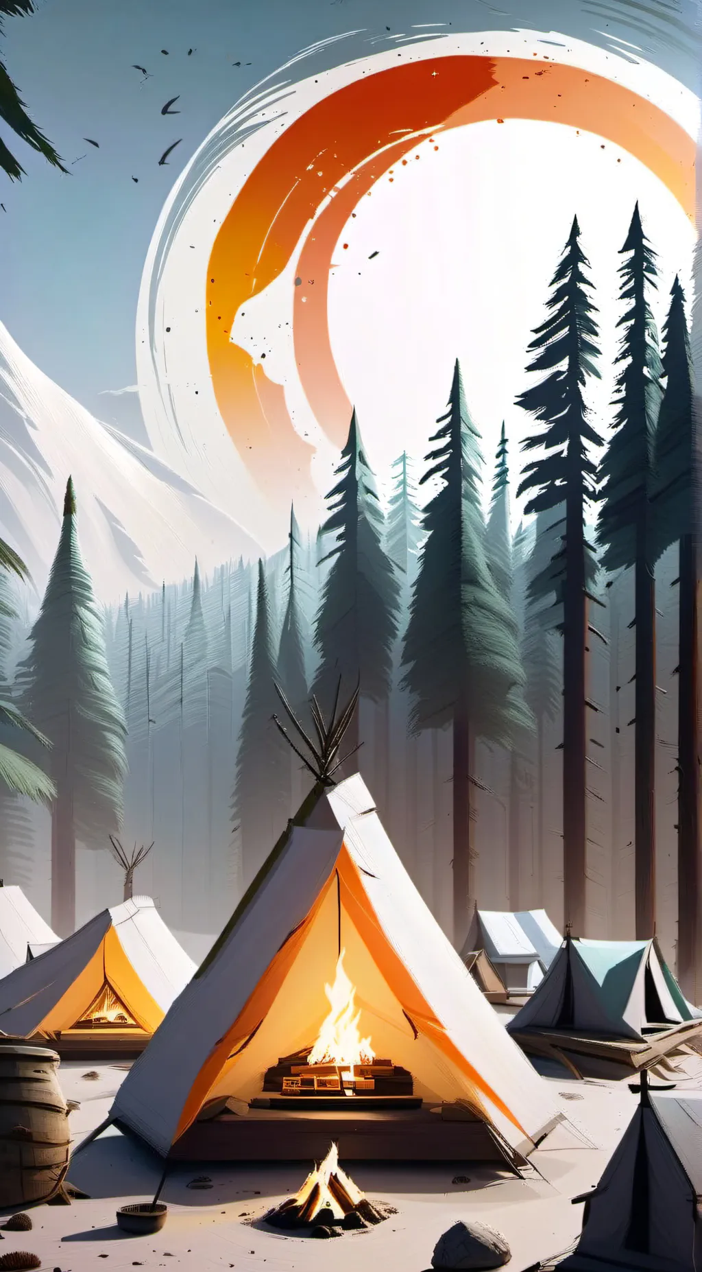 ai character: camp half-blood  background