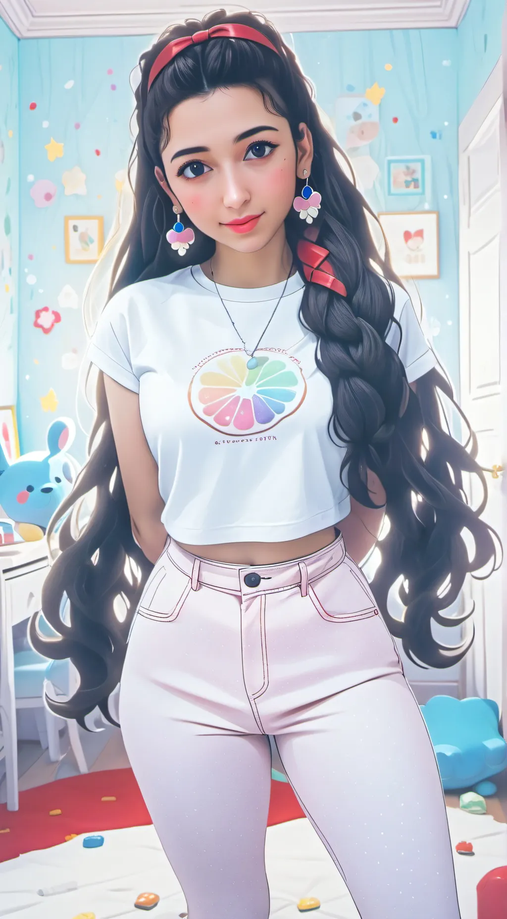ai character: Sanniah Tanveer background