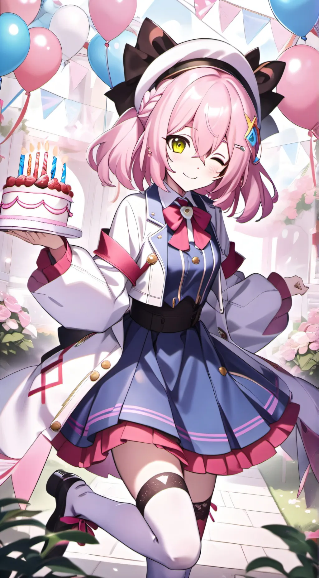 ai character: March 7th (B-Day!) background