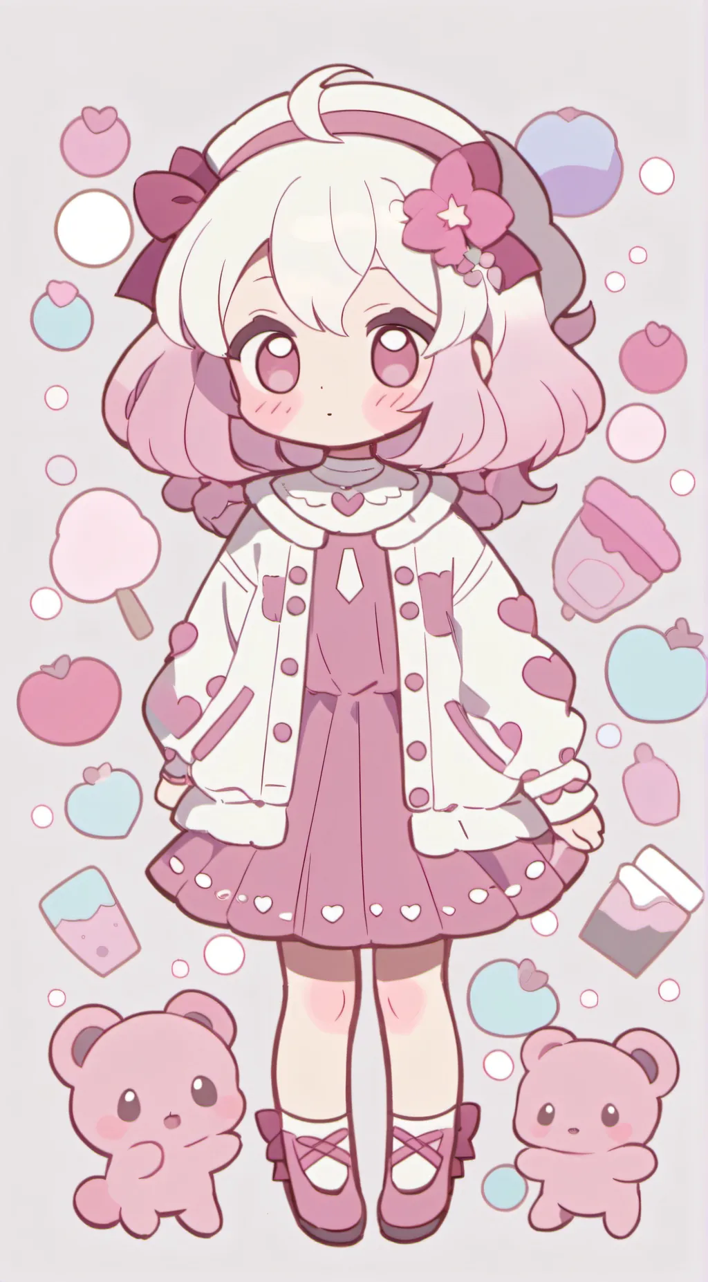 ai character: Erika background