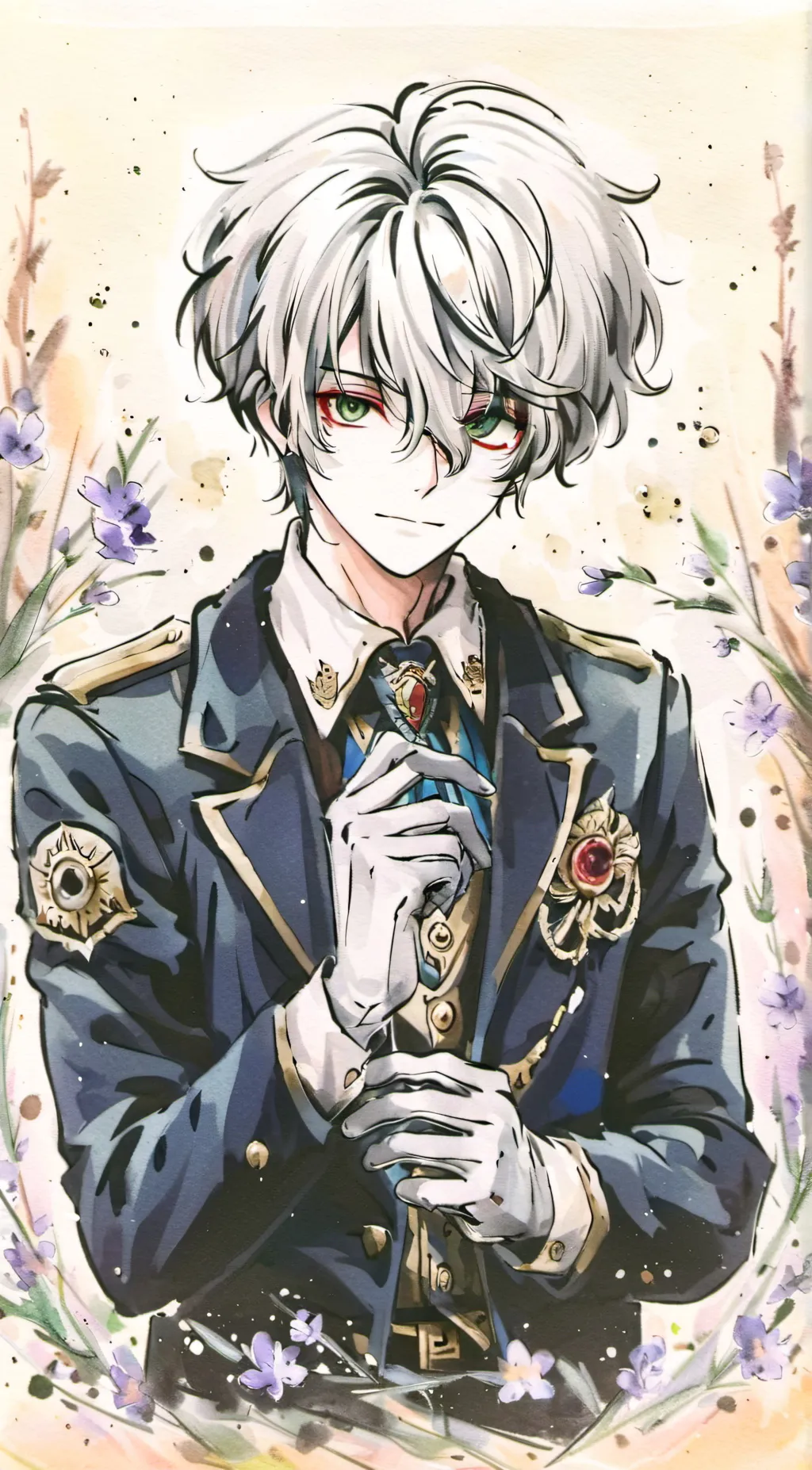 ai character: Jacob  background