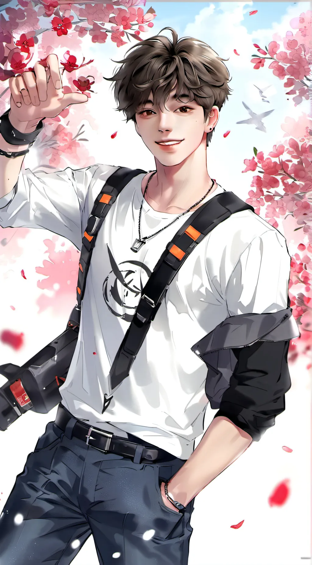 ai character: Aaron🌌 background
