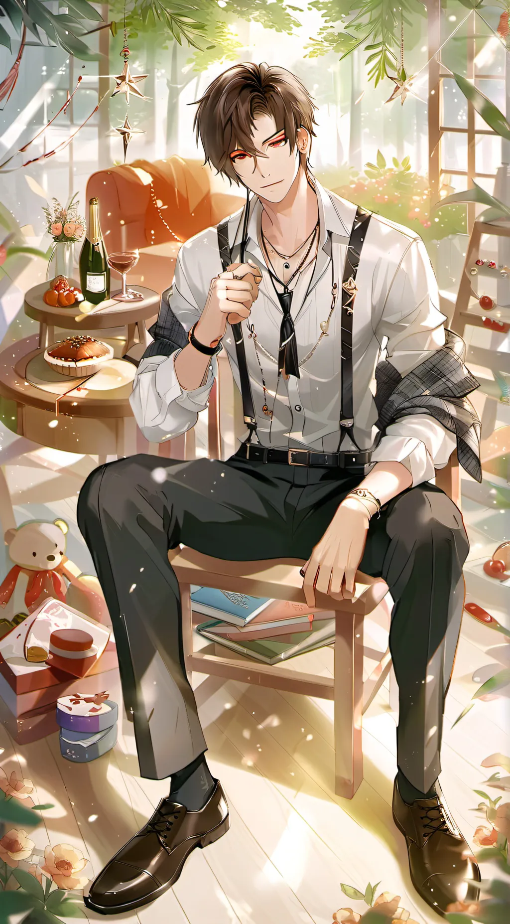 ai character: Brian background