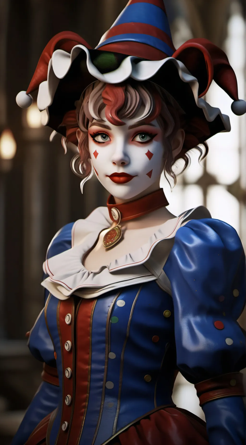 ai character: Pomni background