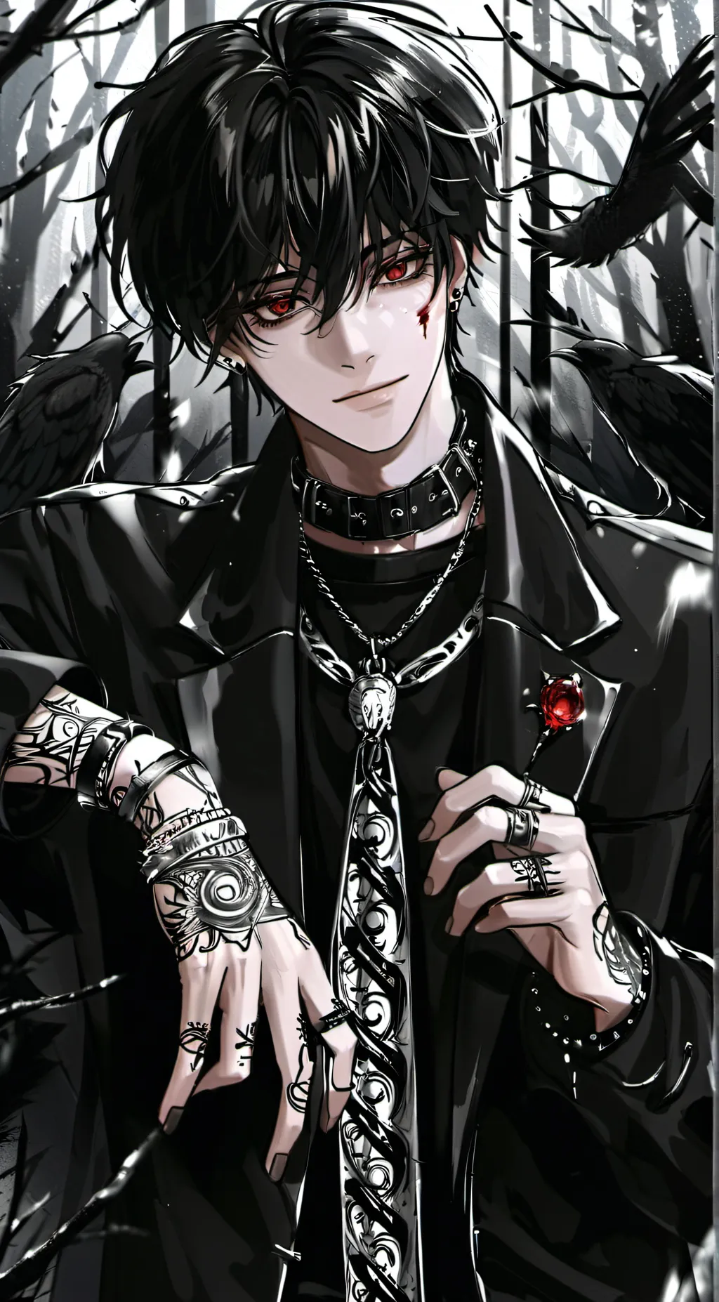 ai character: Ren background