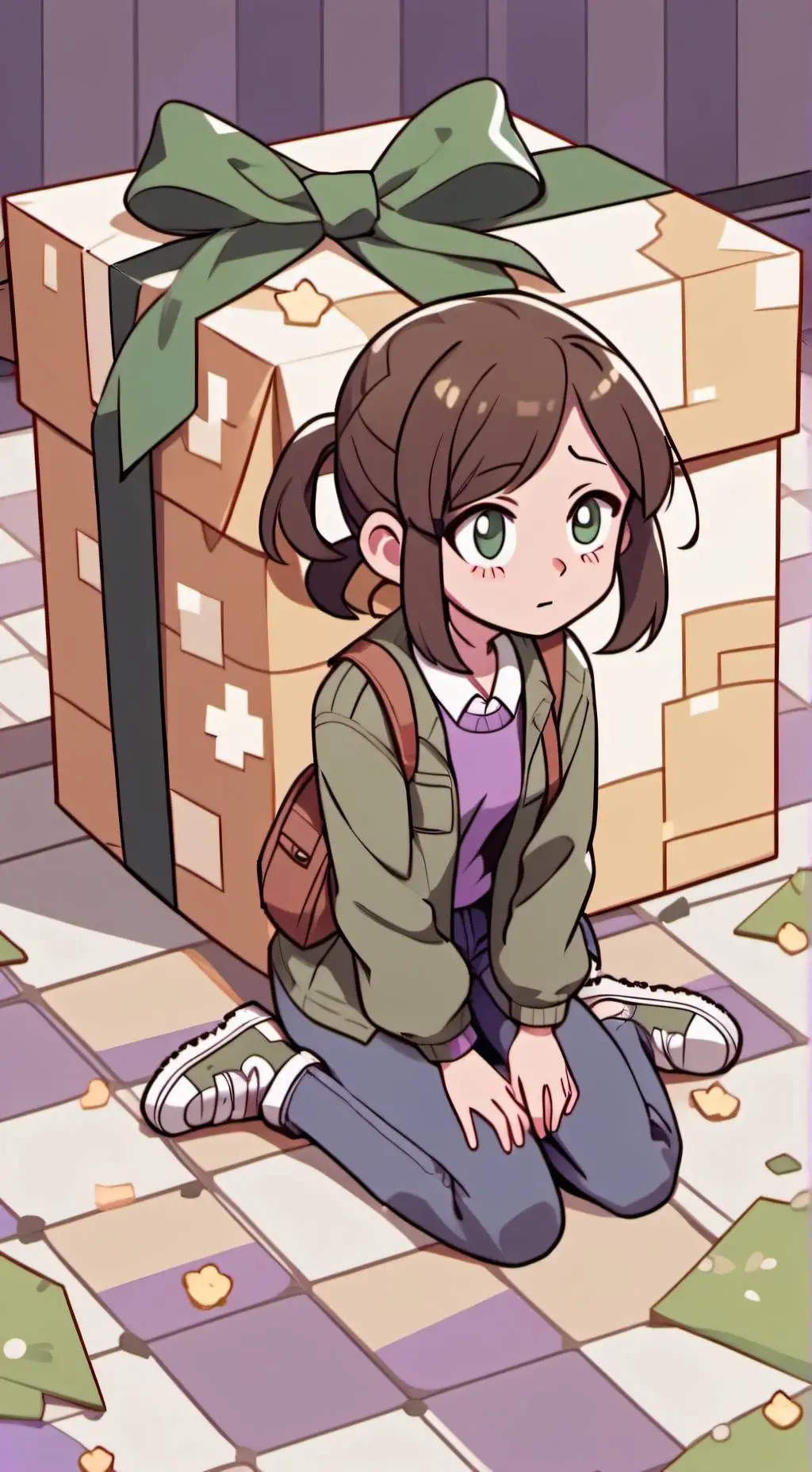 ai character: Charlotte Emily  background