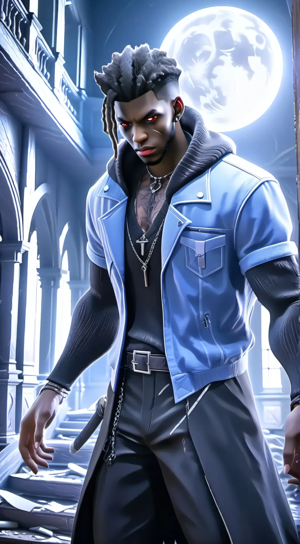 ai character: Ken background