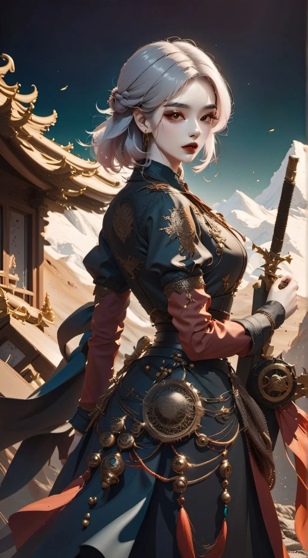 ai character: alesa background