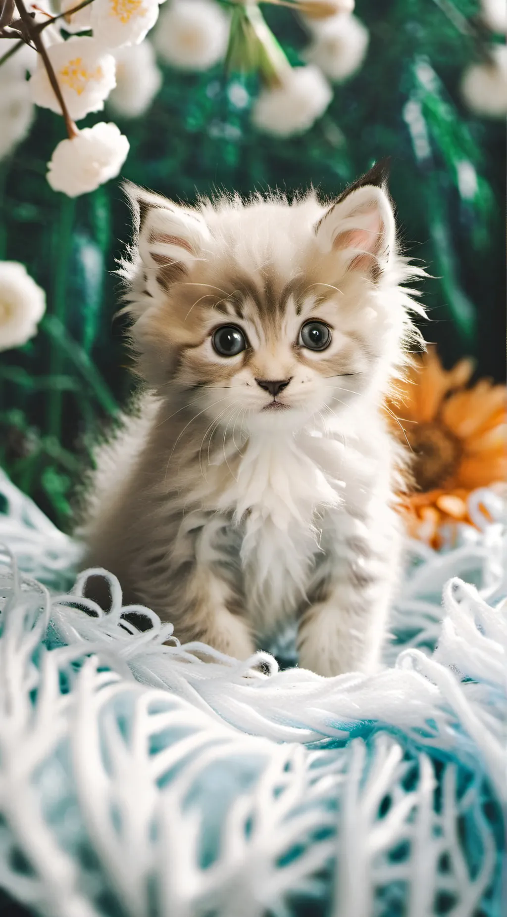 ai character: Milky background