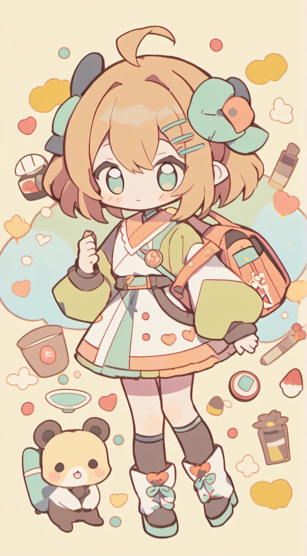 ai character: Lulu background