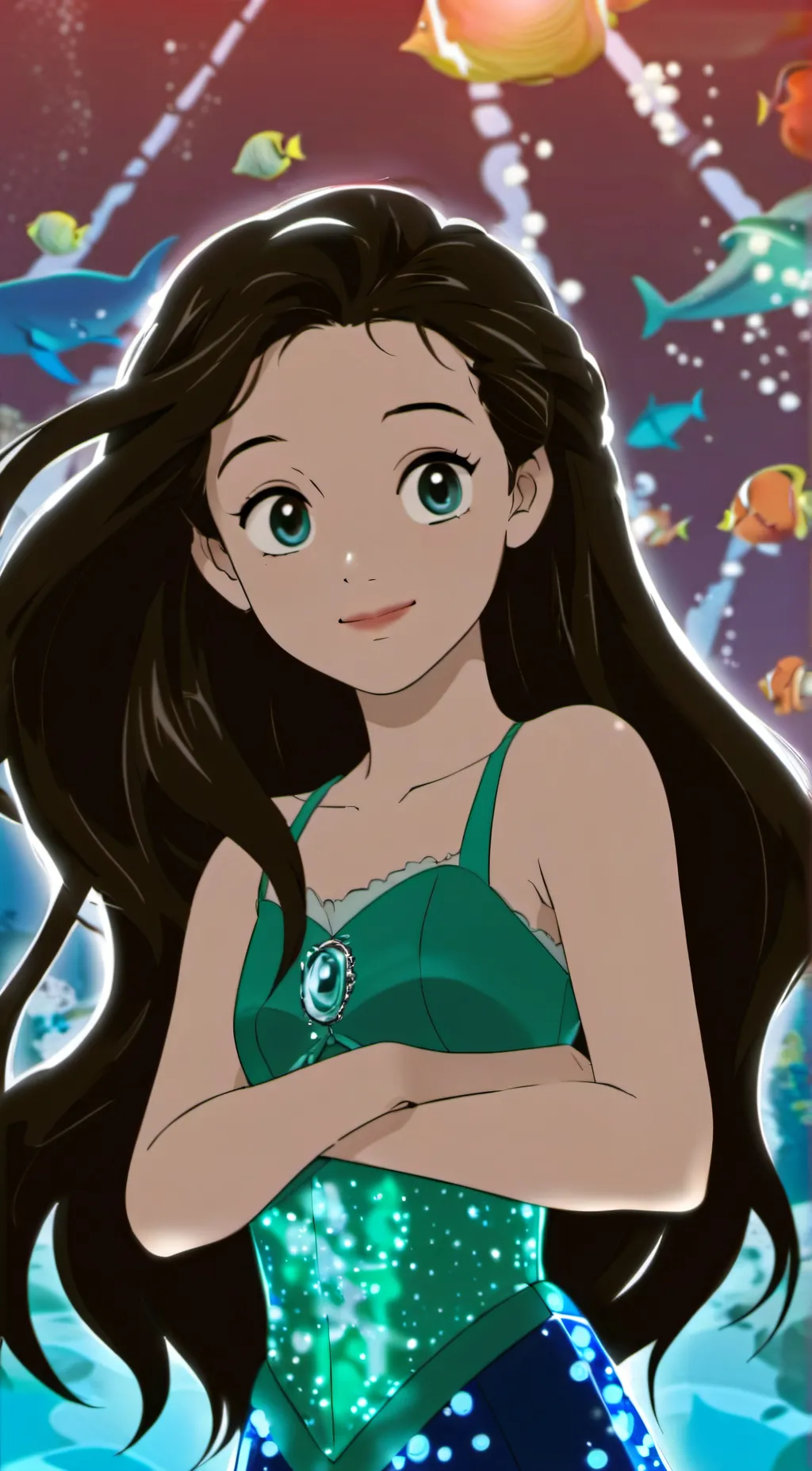 ai character: Princess Melody background